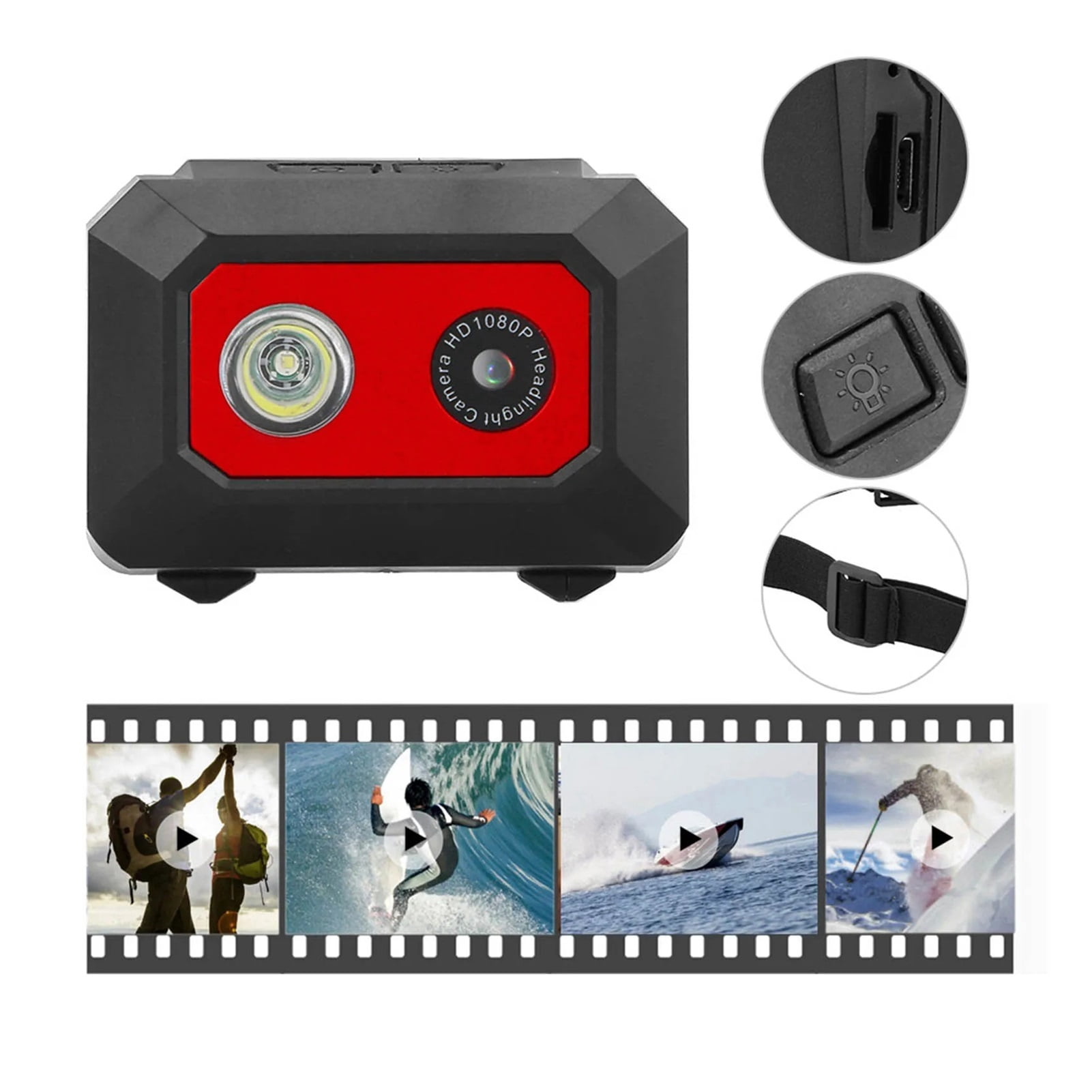 Action Camera Action Video Camera Super HD 1080P DV Sports Camera Head Mounted Action Video Camcorder DVR Recorder Sports Camera
