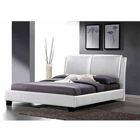 White Platform Bed Frames baxton studio sabrina modern king platform bed with overstuffed White Platform Bed Frames baxton studio sabrina modern king platform bed with overstuffed