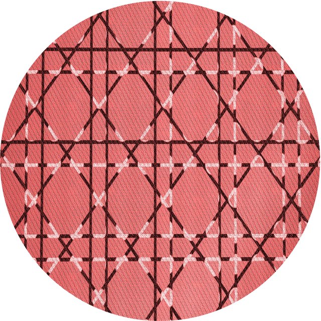 Ahgly Company Tapis d'Intérieur Lavables en Machine, Carrés de Transition, Carrés de 3'