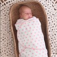 thumbnail image 4 of Baby Swaddle Blanket, Gelisite Neutral Swaddle Wrap For Baby, Easy Adjustable Soft Cotton Infant Sleep Sack, Baby Swaddles 0-3 Months, 4 of 4