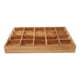 thumbnail image 4 of Caja expositora de rejilla de madera, caja clasificadora de 20 compartimentos, organizador de bragas y calcetines de madera, 4 of 6