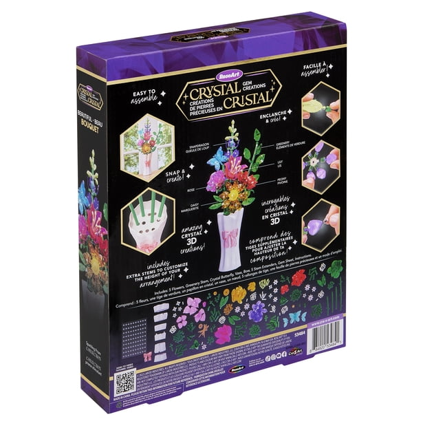 Crystal Gem Creations Beautiful Bouquet Kit by RoseArt, 400+