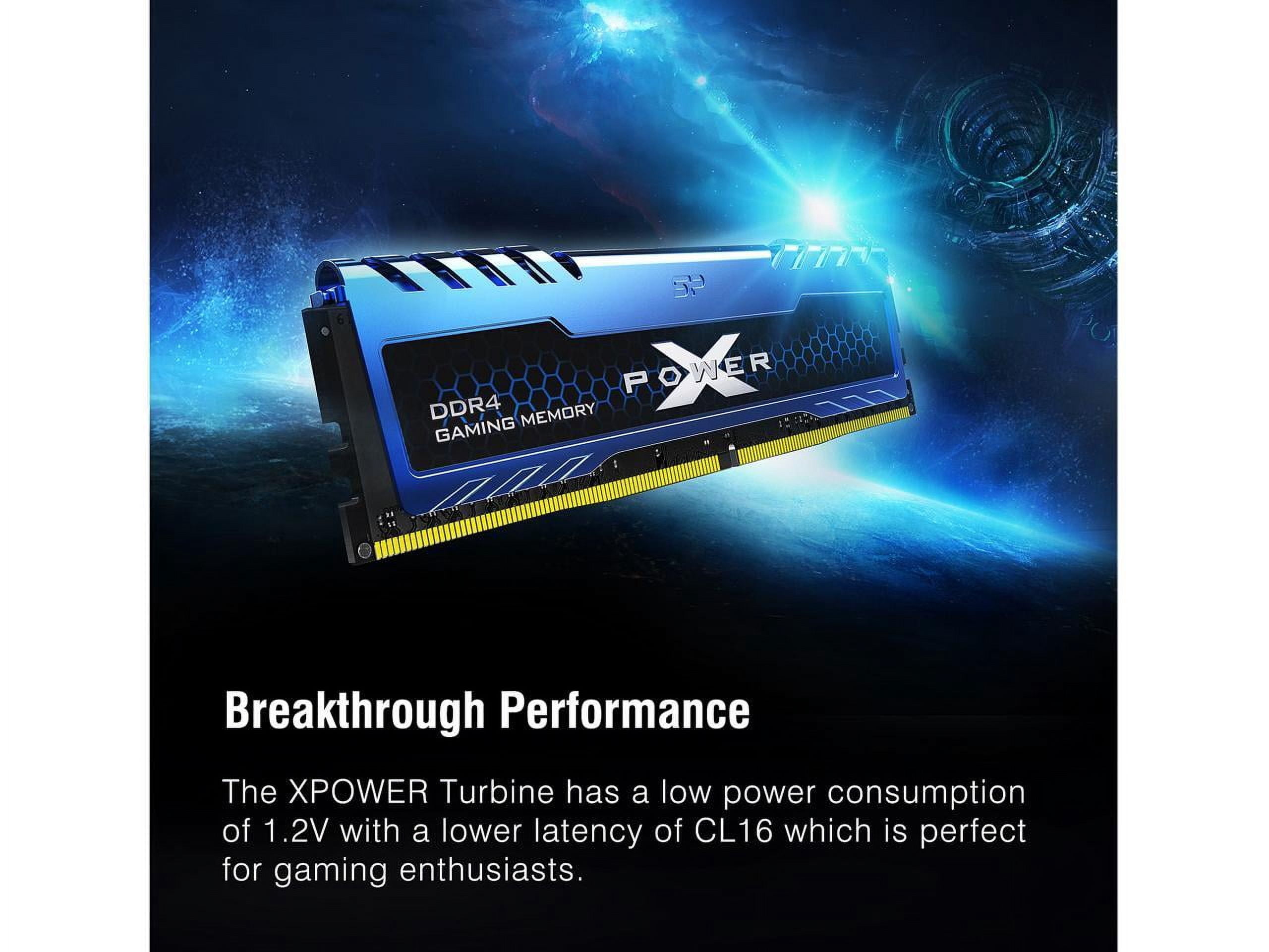 Silicon Power 16GB (2 x 8GB) DDR4 3200 (PC4 25600) 288-Pin XPOWER