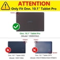 thumbnail image 2 of BMOUO Kids Case for Onn 10.1 Pro Tablet 2020 (Model: 100003562),Shockproof Light Weight Convertible Handle Stand Kids Case for Onn 10.1 inch Pro Android Tablet 2020,Black, 2 of 8