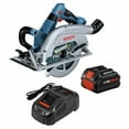 thumbnail image 1 of Restored Bosch GKS18V-26LB14-RT 18V PROFACTOR Brushless Lithium-Ion 7-1/4 in. Cordless Strong Arm Blade-Left Circular Saw Kit (8 Ah), 1 of 12