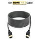 thumbnail image 2 of Cable HDMI PowerBear 4K de 15 pies de alta velocidad con conectores dorados, 2 of 7
