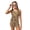 Brown Cow Print, variant on Summer Girls Tankini Swimsuits 2 Piece with Removable Pads for Kids Ages 14-15 Printed Bathing Suits for Teen Modest Comfortable Pool Beach Vacation Wear, Pineapple Flower Beige