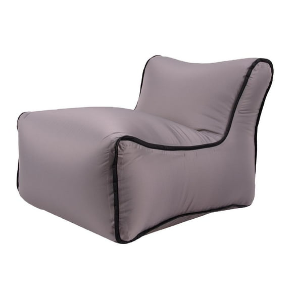 ASIENTO de BEBÉ para NIÑOS INFLABLES SOFÁ PUF MUEBLES para NIÑOS SILLA Gris