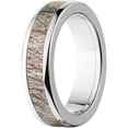 thumbnail image 2 of Mossy Oak Brush Men's Camo Stainless Steel Ring with Polished Edges and Deluxe Comfort Fit, 2 of 3