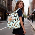 thumbnail image 5 of Yuyamidu Adorable Capybara Kids Backpack for Boys Girls 8-12 Kids Backpacks Elementary School Bookbag 5Th Grade Children Book Bag with Adjustable Padds Straps, 5 of 8