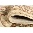 thumbnail image 6 of Traditional 2x3 Area Rug (2' x 3') Border Ivory, Gold Indoor Scatter Easy to Clean, 6 of 7