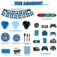 thumbnail image 5 of KEINXS Video Game Birthday Party Decorations Kits  Paper/Plastic Green  130 Count, 5 of 5