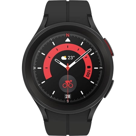 Open Box Samsung Galaxy Watch 5 Pro GPS 45mm SM-R920NZKAXAA - BLACK