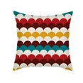 thumbnail image 4 of Juego de 4 fundas de almohada de 45 x 45 cm, fundas de cojín geométricas modernas para decoración del hogar del sofá del coche TUNC Sencillez, 4 of 5