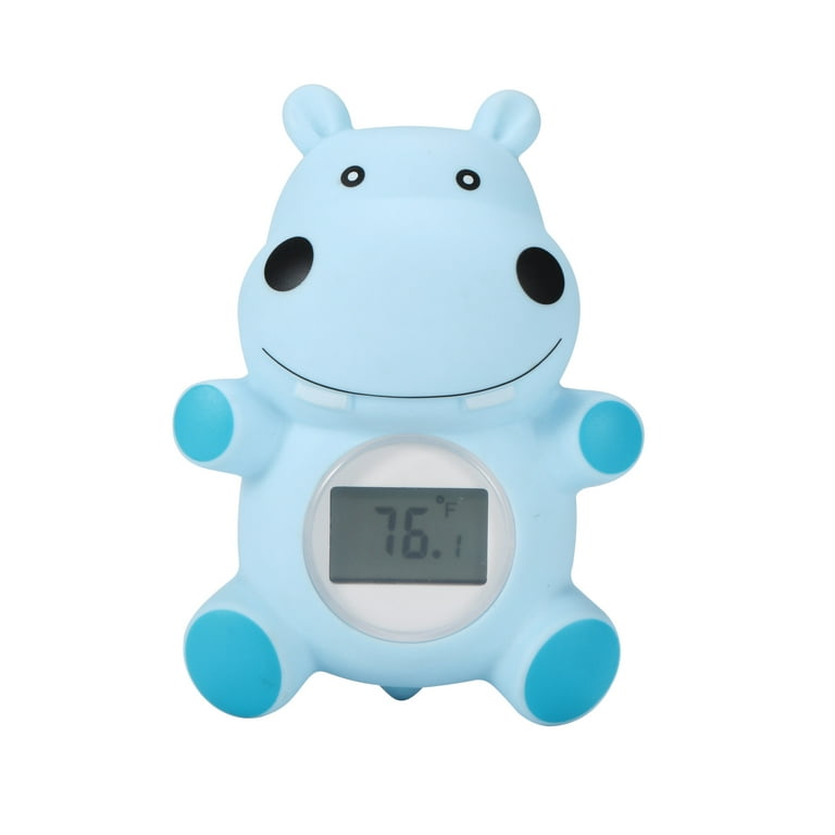 1pc, Cartoon Baby Water Thermometer, Baby Room Bathroom Pool Three-in-one  High-precision Induction Measurement, Water Thermometer, Room Thermometer, L