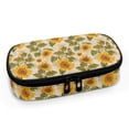 thumbnail image 2 of Jiueut Sunflower Insulin Storage Bag Pen Insulin Travel Bag for Diabetics Traveling Bag for Medicine Insulin Easy to Carry Storage Bag Organizer Insulin Pouch with Mesh Pocket, 2 of 7