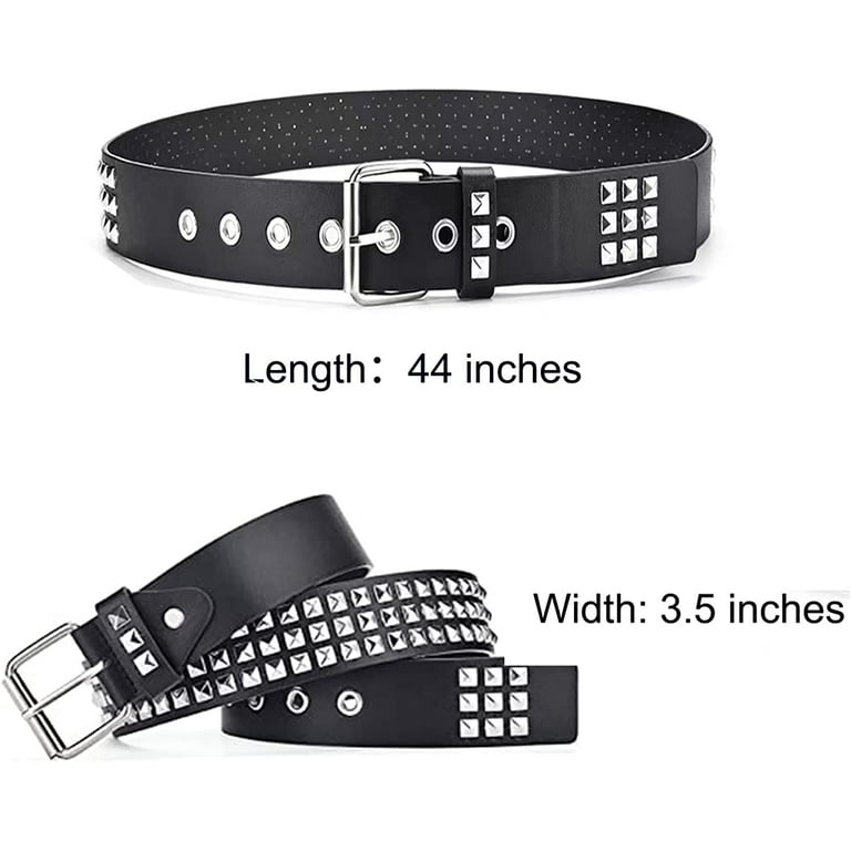 Studded Belt Punk Belt Y2K Goth Belt for Men or Women Studded Belt Punk Belt Y2K Goth Belt for Men or Women