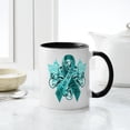 thumbnail image 4 of CafePress - I Wear Teal For My Aunt Mug - 11 oz Ceramic Mug - Novelty Coffee Tea Cup, 4 of 4