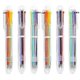 thumbnail image 1 of 6-Pack 6 in 1 Multicolor Ballpoint Pens, 0.5mm Retractable Ballpoint Pens, Multicolor Ink Pens, 1 of 5