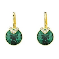 Swarovski Bella Gold-Tone Plated V Drop Earrings