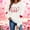 White, variant on Itsame Long Sleeve Heart T-Shirts Women's Valentine's Sweatshirt Loose Crew Neck Tops White Size XS
