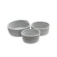 thumbnail image 1 of Inteprter 3 unids/set cesta de almacenamiento de acrílico Color sólido artículos diversos para el hogar maquillaje ropa interior Almacenamiento y organización del hogar gris claro, 1 of 6