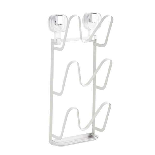 Cateissary Estante organizador de cocina a prueba de óxido con gran capacidad de carga, estante de almacenamiento de accesorios de cocina Cocina y Comedor blanco