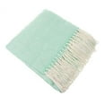 thumbnail image 3 of Fennco Styles Herringbone Collection Contemporary Fringed 50 x 60 Inch Throw - Variety Colors Throw Blanket for Couch, Bedroom and Living Room Décor, 3 of 10