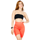 thumbnail image 1 of Short deportivo MUJER MALABIS Stretch Naranja con bolsas laterales, 1 of 5