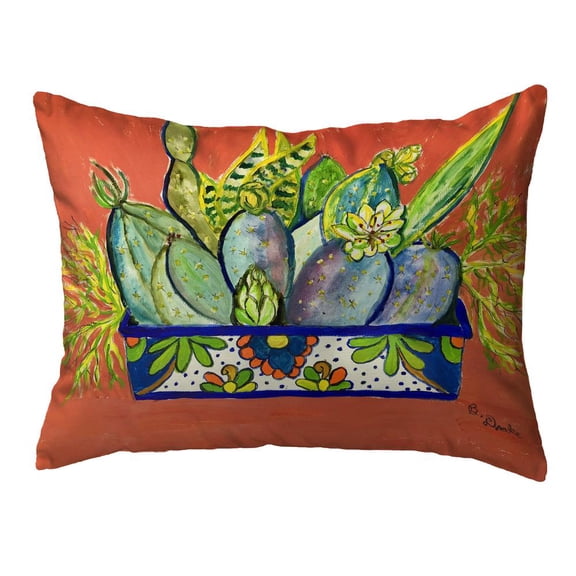 Mermaid and Dolphins Noncorded Pillow 11x14 Small