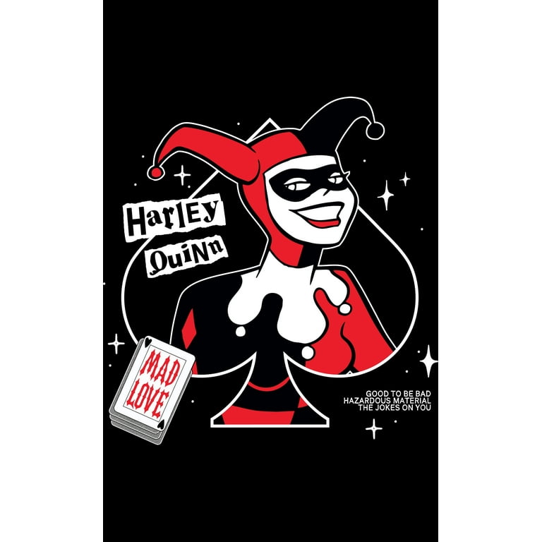 Batman Animated Series Harley Quinn Spade Mad Heart Casual Unisex