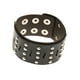 thumbnail image 1 of Moda hombre joyería cuero cinturón ancho pulsera estilo Punk muñequera Negro jinwen De ancho brazalete de cuero, 1 of 8