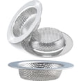 thumbnail image 1 of 3 Piezas Filtro de Acero Inoxidable para Fregadero de Cocina, Coladeras para Cocina, Cartucho de Malla Inoxidable, Antiobstrucción para Fregaderos de Cocina, 1 of 4