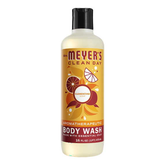 Mrs. Meyer's Body Wash, Clementine, 16 OZ