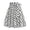 White, variant on Skirts for Women Skirt Ladies French Casual Fashion Polka Belt Bandage Skirt Elegant Fall/Winter Skirt for Everyday Wear Black XL