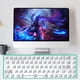 thumbnail image 1 of Kit de teclado de intercambio en caliente compatible con Bluetooth 50 Likrtyny Kit de Teclado mecánico con receptor USB inalámbrico 24G, 1 of 7