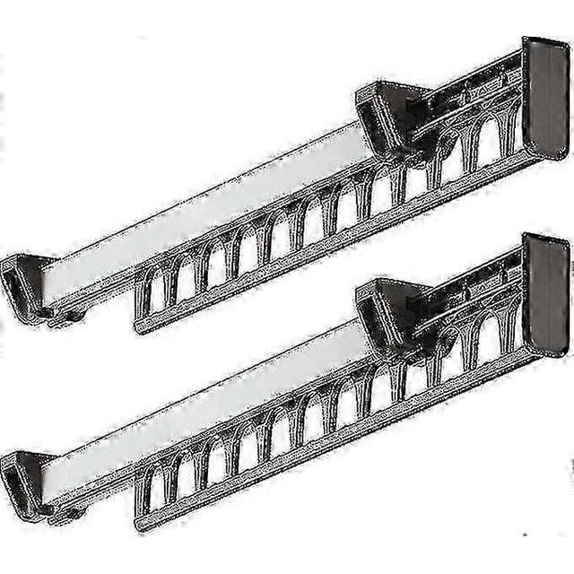 Coat Rack Wardrobe Pull Out Sliding Wardrobe For Clothes Hanger Coat Rack Support For 12 Hangers Length 315 Mm Set Of 2