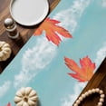 thumbnail image 2 of Thanksgiving Sky Fall Table Runner, Autumn Thanksgiving Kitchen Dining Table Decoration for Home Party Decor 13x48 Inches, 2 of 9