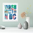 thumbnail image 2 of Designs ByLITA Washington, D.C. Inspirational, 11 x 14 Wooden Wall Print (Framed) | American Cities Stylish Home Decoration, 2 of 6