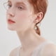 thumbnail image 5 of Zirconia Pendientes de gota de agua para las niñas adolescentes Minimalista Piercing Studs Pendientes de moda, 5 of 7