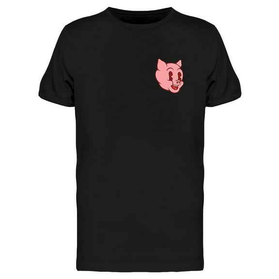 Retro Pig Face T-Shirt Men -Image by Shutterstock, Male 3X-Large