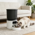 thumbnail image 1 of Dispensador automático de comida para perros y gatos: comedero programable con control de porciones, cuenco de acero inoxidable y compartimento para alimentos secos., 1 of 6