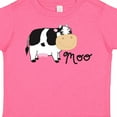 thumbnail image 4 of Inktastic Moo Says the Cow Boys or Girls Toddler T-Shirt, 4 of 5
