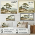 thumbnail image 4 of Designart "Pine Tree euphony Of I" Floral Floater Framed Wall Decor, 4 of 7