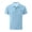 Light Blue, variant on Breeze Shirts for Men Breeze Short Sleeve Wear Collared Textured Mesh Ice Silk Shirts Breathable Quick Dry Casual T Shirts