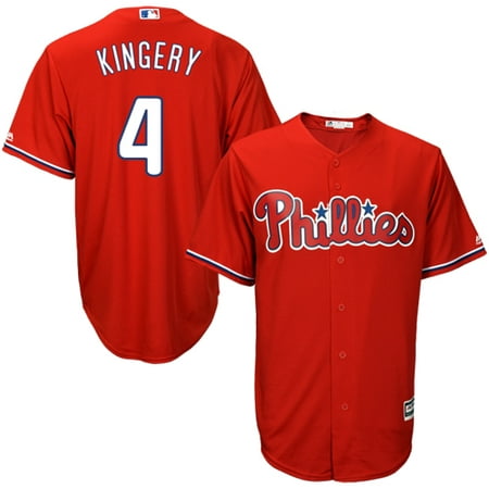 Scott Kingery Philadelphia Phillies Majestic Fashion Official Cool Base Player Jersey -