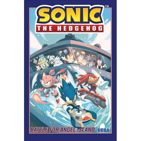 Pre-owned: Sonic the Hedgehog 3 : Battle for Angel Island, Paperback by Flynn, Ian; Yardley, Tracy (ART); Stanley, Evan (ART); Lee, Shawn (ILT), ISBN 1684054982, ISBN-13 9781684054985