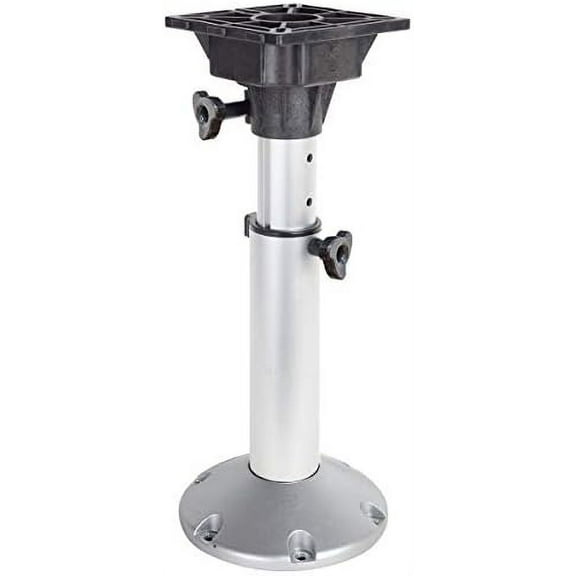 Boat Seat Pedestal Adjustable 18''-25'' boat accessories seats fishing pole seat pontoon kayak jon chair pedestal bass boats base mount swivel aluminum post cushion safety equipment slider