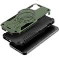 thumbnail image 5 of For Apple iPhone 11 (6.1") Case with Invisible Kickstand Compatible with MagSafe, Military-Grade Protection Shockproof Heavy Duty Cover ,Xpm Phone Case [ Midnight Green ], 5 of 9