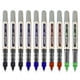 thumbnail image 1 of Bolígrafos rollerball uni-ball EYE UB-157 con punta de 0.7 mm, paquete de 10, 1 of 3